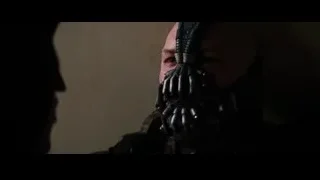 Bane wearing iconic mask close-up — Batman: The Dark Knight Rises