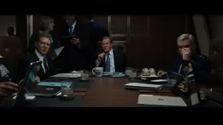Men in suits meeting at conference table — Iron Man 3