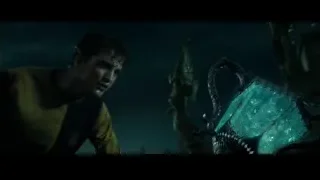 man facing dragon in dark forest — Harry Potter and the Goblet of Fire