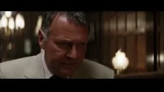 Close-up of older man's face — Batman