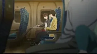 couple sitting on an airplane — I Want To Eat Your Pancreas