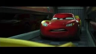 Lightning McQueen driving through a tunnel — Cars 3