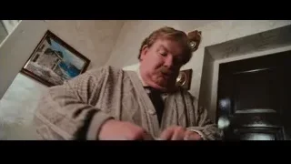elderly man with bread looking sad in room — Harry Potter and the Philosophers Stone