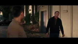 two men conversing on sidewalk — Bruce Lee: Birth of The Dragon