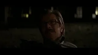 man with glasses and mustache — Batman: The Dark Knight