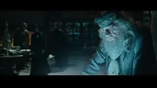 man on platform in large room — Harry Potter and the Goblet of Fire
