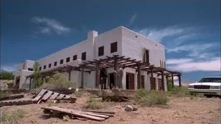 two men on porch in desert — Breaking Bad
