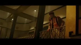 young man on balcony with tattoo — Bruce Lee: Birth of The Dragon