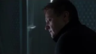 Man in black jacket in dark room — The Avengers