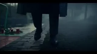Man on bridge in dense fog — Peaky Blinders