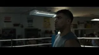 man in boxing ring — Southpaw