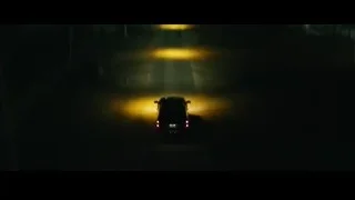 Car in industrial area at night — Furious Seven