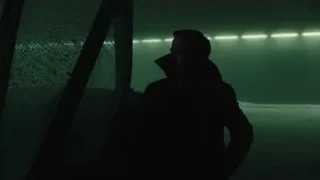 person in foggy tunnel — Blade Runner 2049
