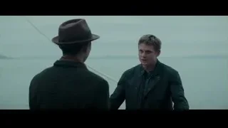 two men talking on pier — Bruce Lee: Birth of The Dragon
