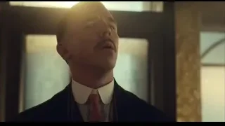 man in suit with mustache by window — Peaky Blinders