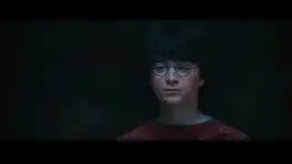 young boy with glasses and blood on forehead — Harry Potter and the Philosophers Stone