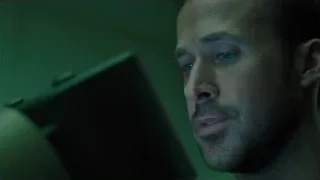 Man with beard looking seriously — Blade Runner 2049