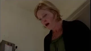 woman shouting with Warning sign — Breaking Bad