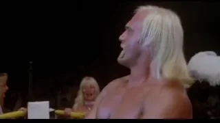 wrestler shouting in wrestling ring — Rocky III