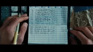 hand writing with pen on paper — The Secret Life of Walter Mitty