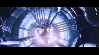 Large explosion of fire and smoke — Iron Man