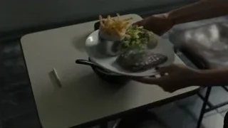 ice cubes and cigarette on table — Blade Runner 2049