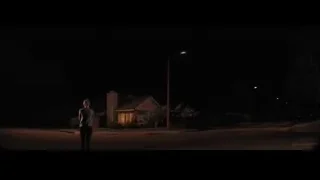 Street view of residential area at sunset — La La Land
