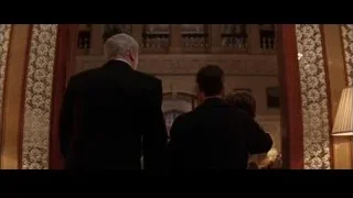 Two men in luxurious living room — Batman
