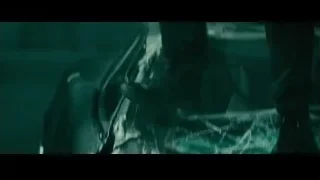 bald man standing on top of car — Furious Seven