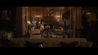 woman in white dress looking in mirror — Furious Seven