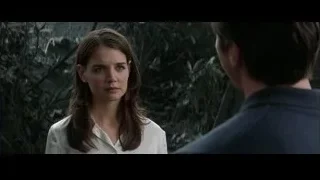 young woman and man talking outdoors — Batman