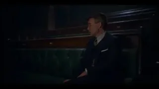 Man in suit on green bench — Peaky Blinders