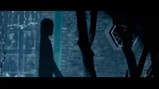 silhouettes by old brick wall — The Karate Kid