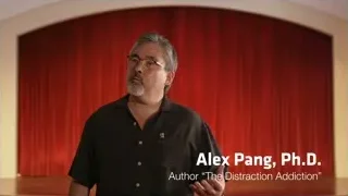man with beard in front of red curtain — Screened Out
