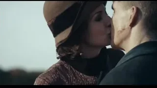 woman and injured man close-up — Peaky Blinders