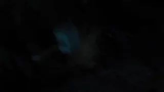 Person in helmet standing in dark cave — The Avengers