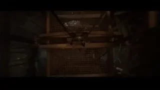 dark eerie hallway with metal bars — Batman
