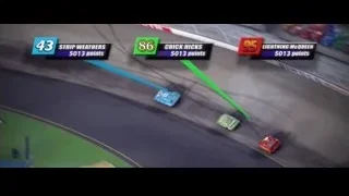 blue race car on track — Cars