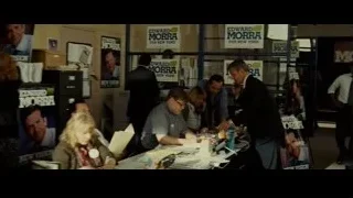 Man on phone in campaign office — Limitless
