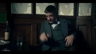 man in pain in bedroom — Peaky Blinders