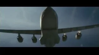 airplane flying above clouds — Furious Seven
