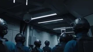 police officers in dark control room — The Avengers