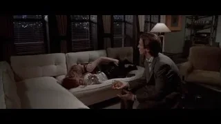 Man and woman on couch — American Psycho