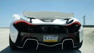 rear view of white sports car MLV-6955 — Sports Cars