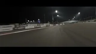 empty race track with Ferrari sign — F1