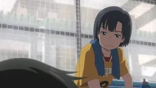 animated girl with sad expression — Weathering with You