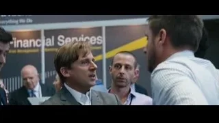 destroyed city with smoke rising at night — The Big Short