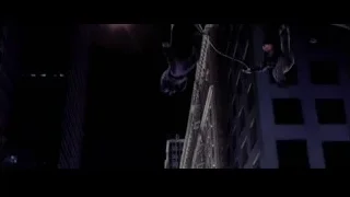busy city street at night — Spider Man 2
