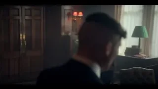 man in suit talking to another man — Peaky Blinders