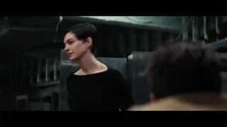 young woman standing in a dark room — Interstellar